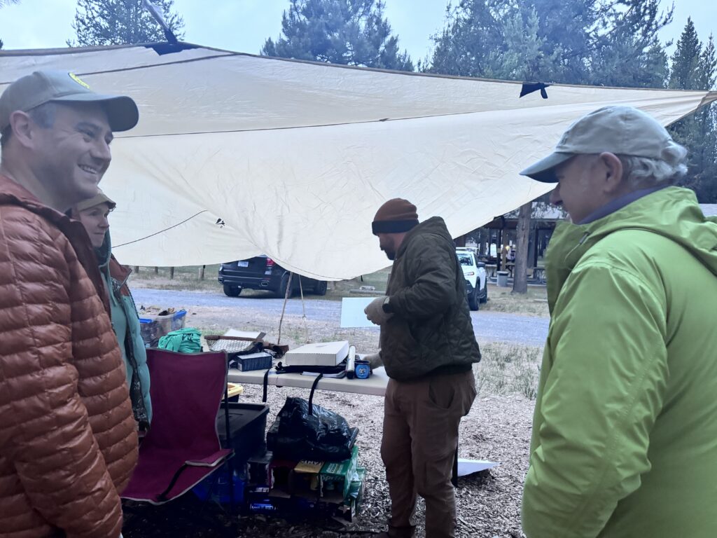 Camp Life at the 2026 Oregon Tenkara Bug Out