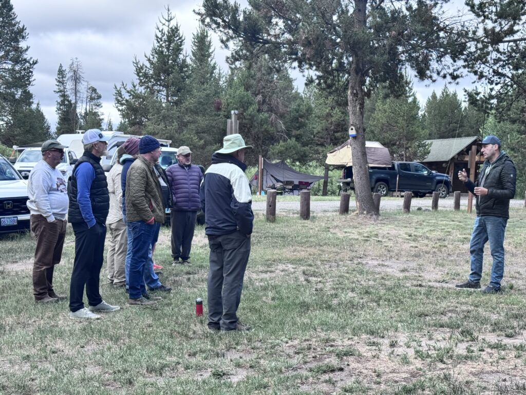 Jim Vandagrft is giving a tenkara casting techniques at the Tenkara Bug Out 2026.
